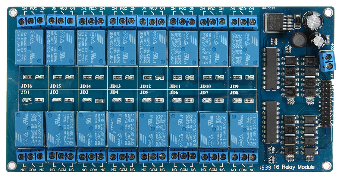 The 16 relay module and the Raspberry Pi: not an ideal marriage – Arduino,  ESP8266, ESP32 & Raspberry Pi stuff